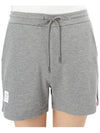 Logo Patch Shorts Light Grey - THOM BROWNE - BALAAN 7