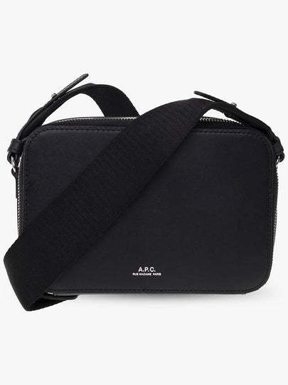 Calfskin Soho Camera Cross Bag Black - A.P.C. - BALAAN 2