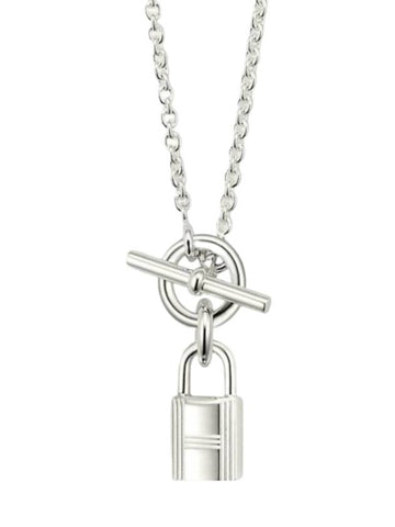 Kelly Cadenas Pendant Necklace Silver - HERMES - BALAAN 1