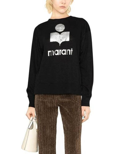 Clawia Linen Long Sleeve T Shirt - ISABEL MARANT - BALAAN 1