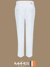 Logo Shorts White Players Brushed Lining Stretch Regular Fit Pants GPM7086 - MAHES - BALAAN 2