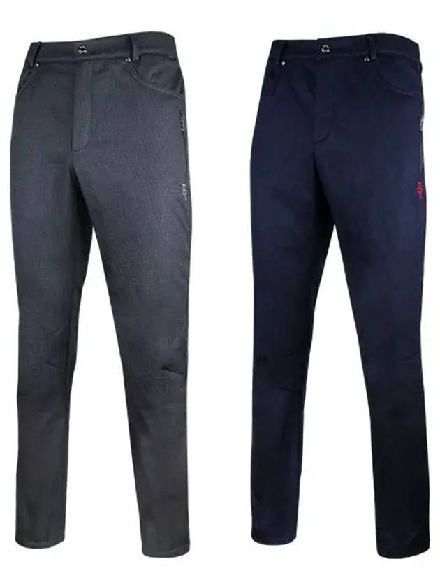 check pattern brushed windproof pants - PENFOLD - BALAAN 1