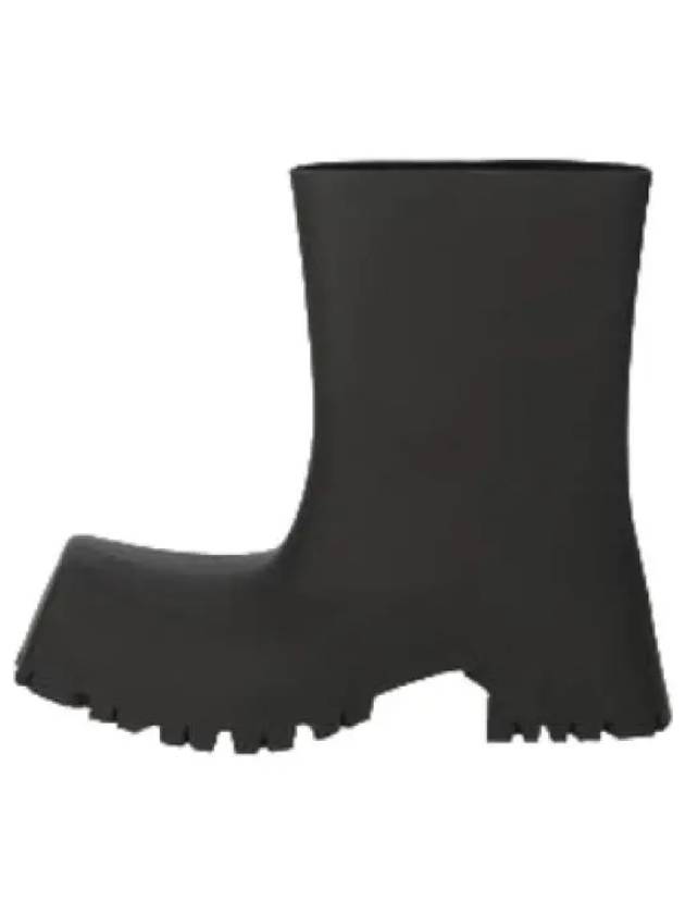 Trooper Rubber Boots Black - BALENCIAGA - BALAAN 1