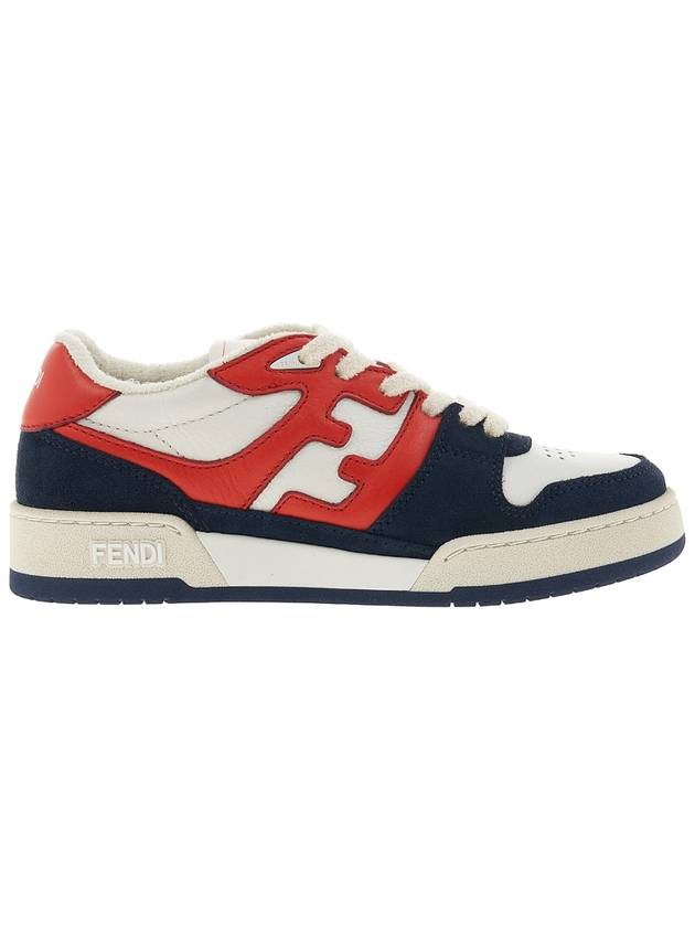 Women's Match Leather Low Top Sneakers - FENDI - BALAAN.