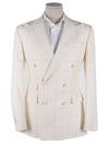 Wool Cashmere Check Blazer - CORNELIANI - BALAAN 1