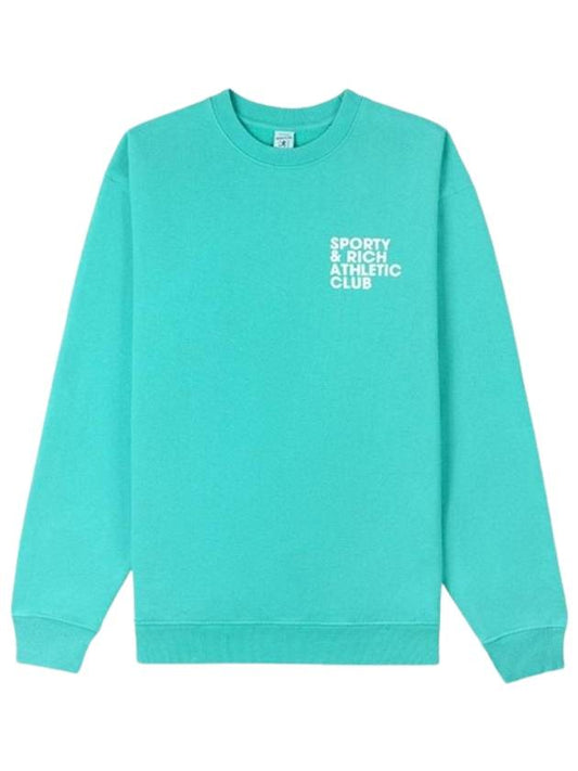 Excellent Crewneck Sweatshirt Turquoise - SPORTY & RICH - BALAAN 1
