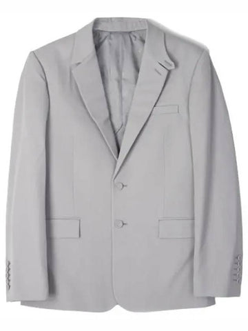 Gray Wool Twill Jacket Men s Formal Blazer Suit - DIOR - BALAAN 1