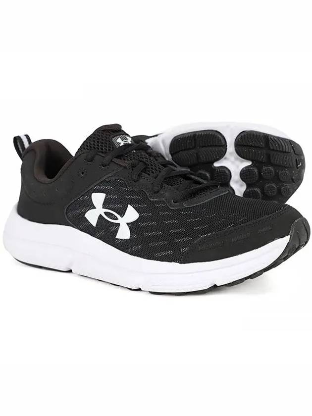 Genuine UA Charged Assert 10 Low Top Sneakers Black - UNDER ARMOUR - BALAAN 3