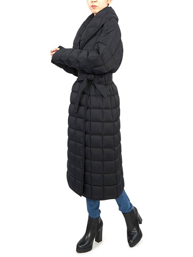 ALLEGRA BLACK Women s Hooded Long Padded Jumper Coat Relaxed Fit - MACKAGE - BALAAN 8