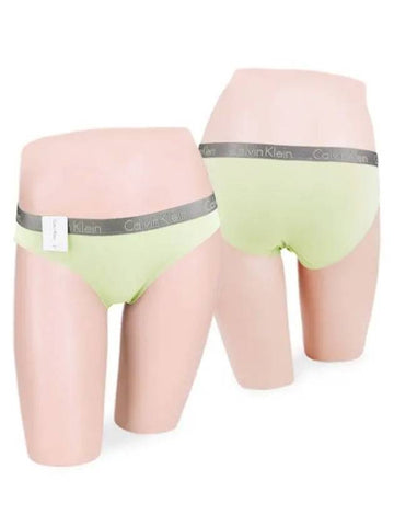 Underwear Women's Underwear CK Women's Triangle Panties Steel Band QD3622 Lime - CALVIN KLEIN - BALAAN 1