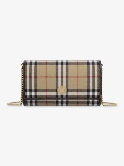 Check Chain Strap Cross Bag Archive Beige - BURBERRY - BALAAN 2