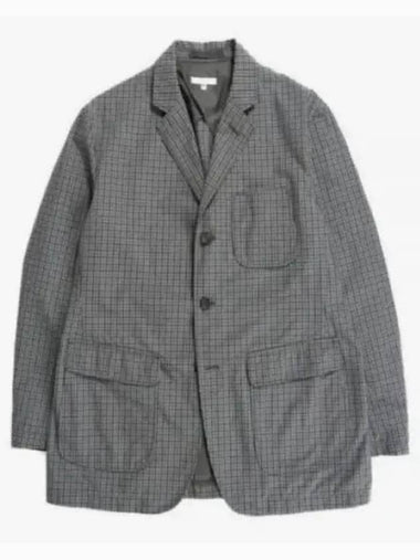 24 Ivy Blazer Gray PC Gunclub Check 24S1D069 OR244 SL004 - ENGINEERED GARMENTS - BALAAN 1