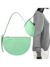 Intrecciato Sunrise Small Shoulder Bag Green - BOTTEGA VENETA - BALAAN 2