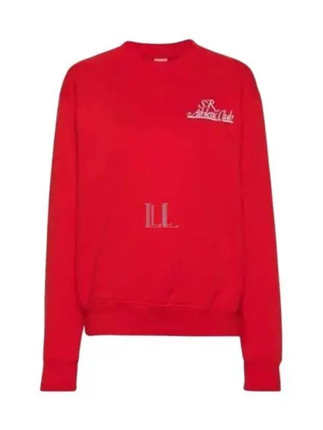 Prep Logo Print Sweatshirt Red C Low 2349SR - SPORTY & RICH - BALAAN 1