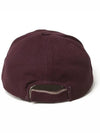 Tyron Logo Cotton Ball Cap Violet - ISABEL MARANT - BALAAN 4