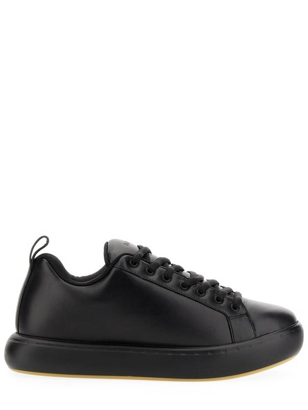 Pillow Leather Low Top Sneakers Black - BOTTEGA VENETA - BALAAN 2