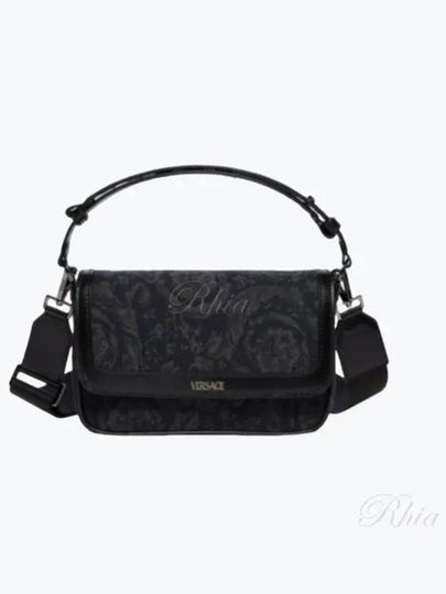 Jacquard Calf Leather Mini Bag Black - VERSACE - BALAAN 2