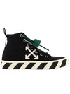 Arrow Bulknize High Top Sneakers Black - OFF WHITE - BALAAN 1