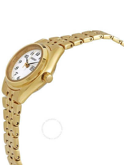 Seiko Essential Quartz White Dial Ladies Watch SUR440 - SEIKO - BALAAN 2