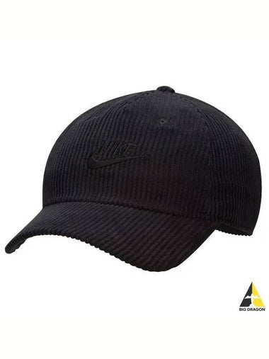 Club Unstructured Corduroy Cap FB5375 010 - NIKE - BALAAN 1