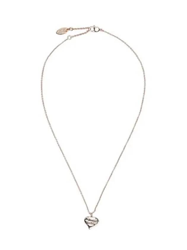 Petra Heart Logo Necklace Rose - VIVIENNE WESTWOOD - BALAAN 3