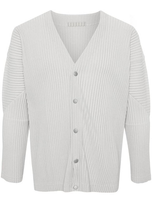 24 ss V-neck pleated cardigan HP46JL44111 B0711043697 - ISSEY MIYAKE - BALAAN 1