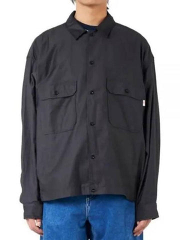 Long sleeve shirt DTA0312 LMF CHARCOAL Free - DANTON - BALAAN 1