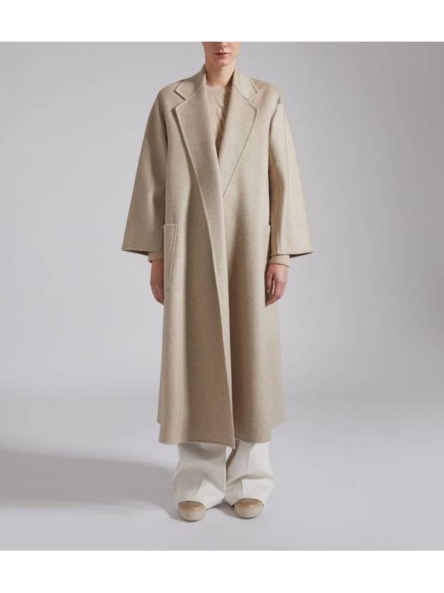 Ludmilla Belt Single Coat Beige - MAX MARA - BALAAN 2