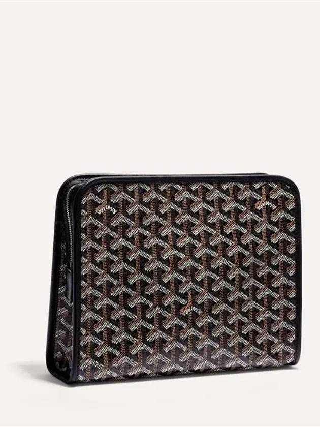 Jouvence MM Clutch Bag Black - GOYARD - BALAAN 3