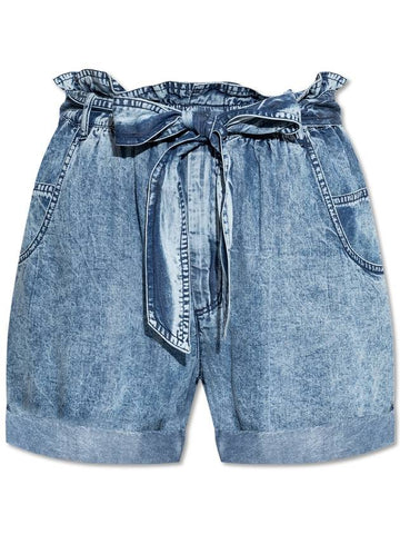 Marant Etoile Shorts 'Pierine', Women's, Blue - ISABEL MARANT - BALAAN 1