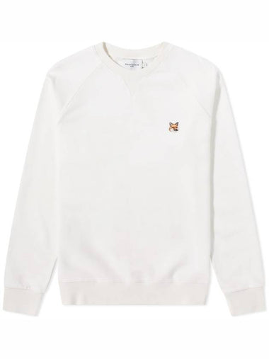 Fox Head Patch Classic Sweatshirt Ecru - MAISON KITSUNE - BALAAN 1