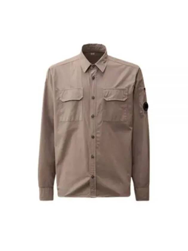 CP Company Organic Gabardine Shirt 17CMSH140A 110143G 735 - CP COMPANY - BALAAN 1