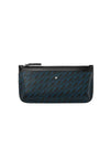 Monogram Small Clutch Bag Black Blue - MONTBLANC - BALAAN.