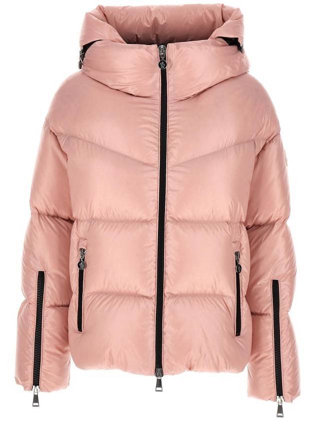 Women's Huppe Short Down Padding Light Pink - MONCLER - BALAAN 1