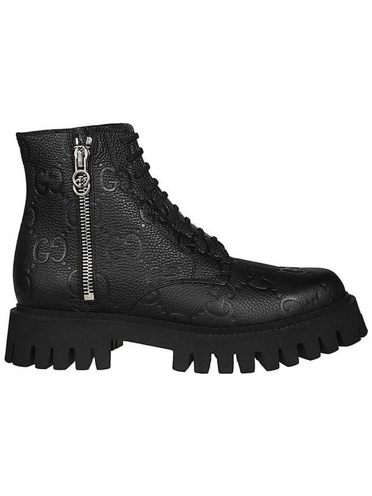 GG leather boots - GUCCI - BALAAN 1