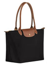 Le Pliage Original Medium Tote Bag Black - LONGCHAMP - BALAAN.