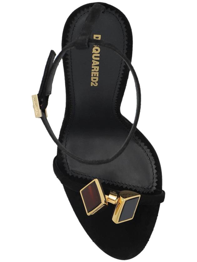 Dsquared2 Heeled Sandals Icon Clubbing, Women's, Black - DSQUARED2 - BALAAN 6