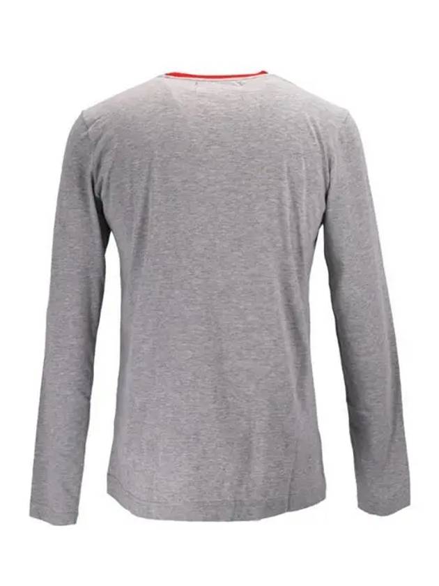 CYBER round neck long sleeve men's tshirt gray 225620 015 - HYDROGEN - BALAAN 2