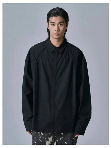 Sleeve Detachable Loose Fit Zip up Shirt Black Domestic Product GM0024082640040 - JUUN.J - BALAAN 1