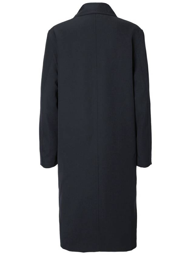 Wardrobe W Sports Wool Trench Coat Black - JIL SANDER - BALAAN 3