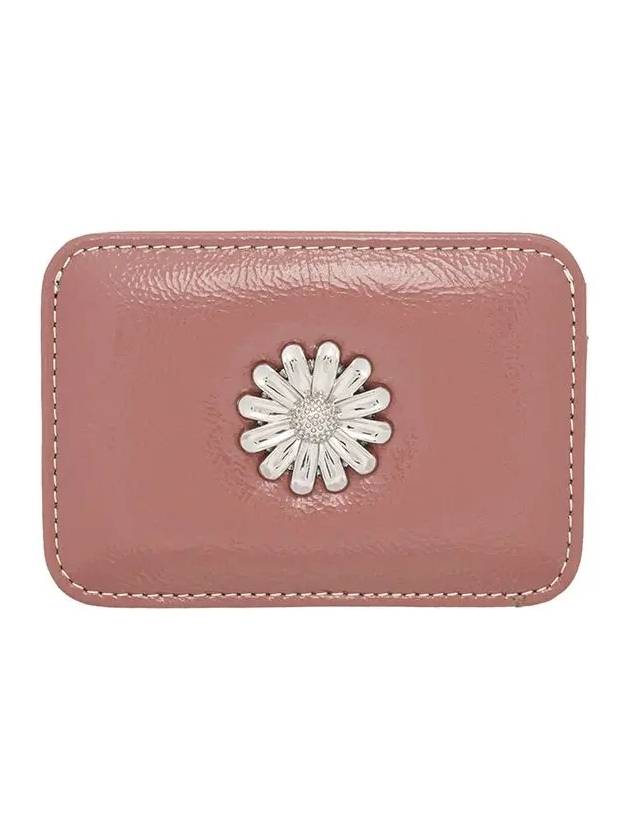 Daisy Slim Mini Transportation Card Wallet Antique Pink - LE MASQUE - BALAAN 1