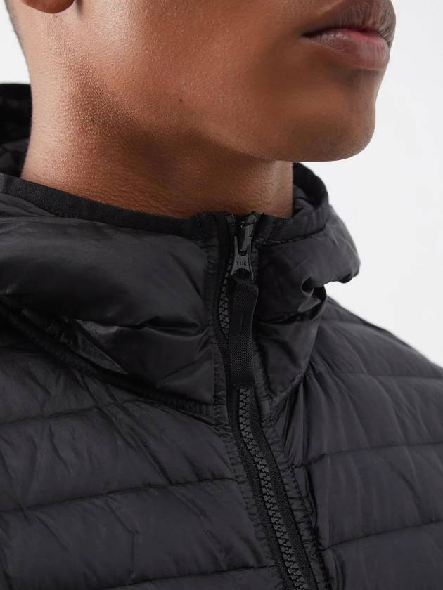 Loom Woven Chambers R-Nylon Down-TC Packable Jacket Black - STONE ISLAND - BALAAN 8