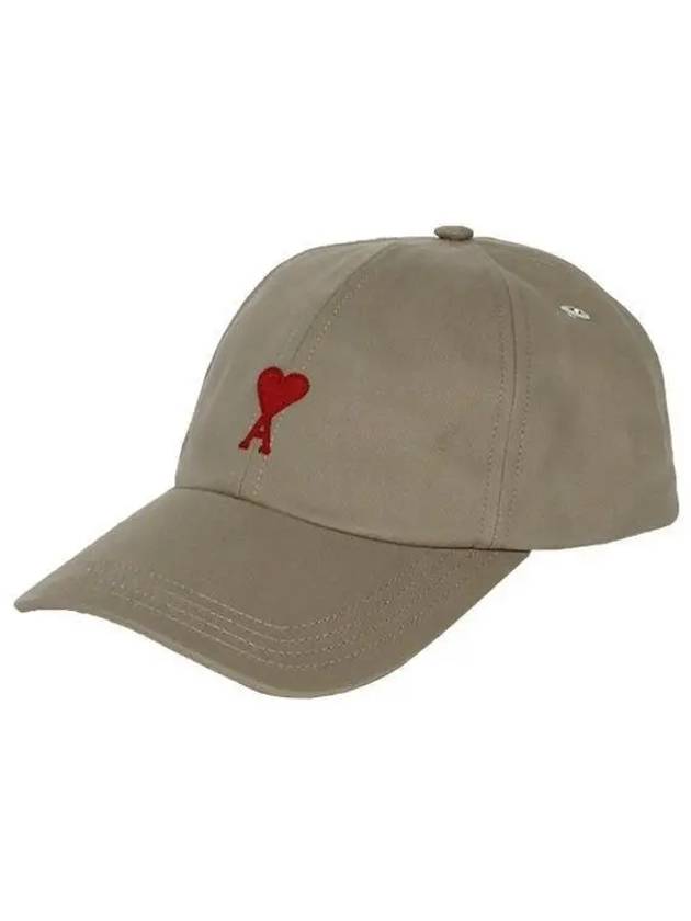 De Coeur Logo Ball Cap Light Taupe - AMI - BALAAN 2