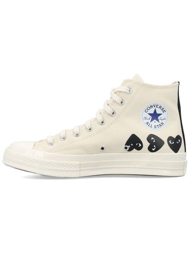 Comme Des Garçons Play X Converse Multi Heart Hi Top - COMME DES GARCONS PLAY - BALAAN 3