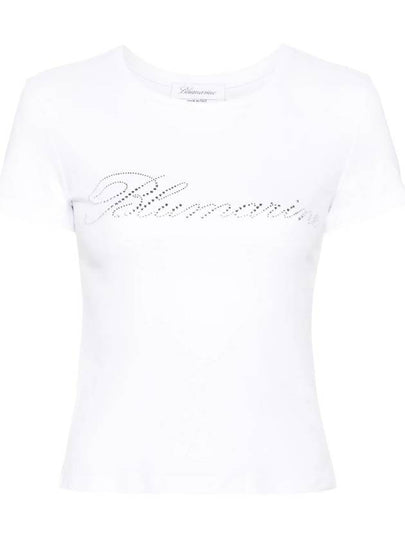 Short Sleeve T-Shirt 2T054A N0100 - BLUMARINE - BALAAN 2