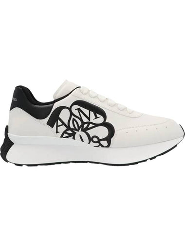 Sprint Runner Low Top Sneakers White - ALEXANDER MCQUEEN - BALAAN 1