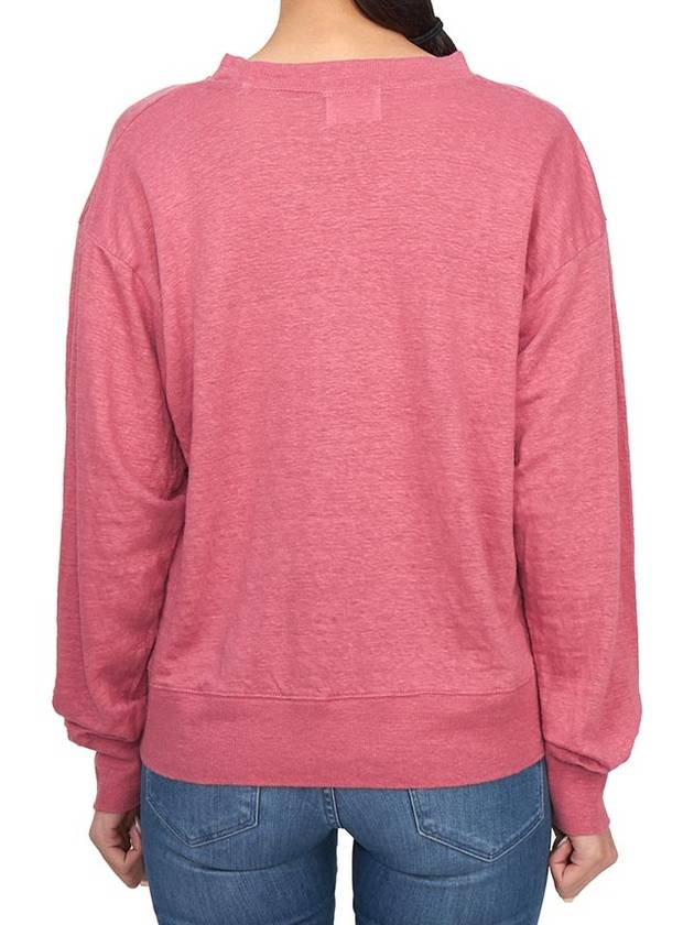 Clawia long sleeve t shirt pink - ISABEL MARANT ETOILE - BALAAN 4