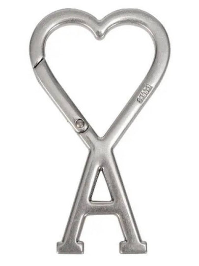 De Coeur Heart Logo Keyholder Silver - AMI - BALAAN 2