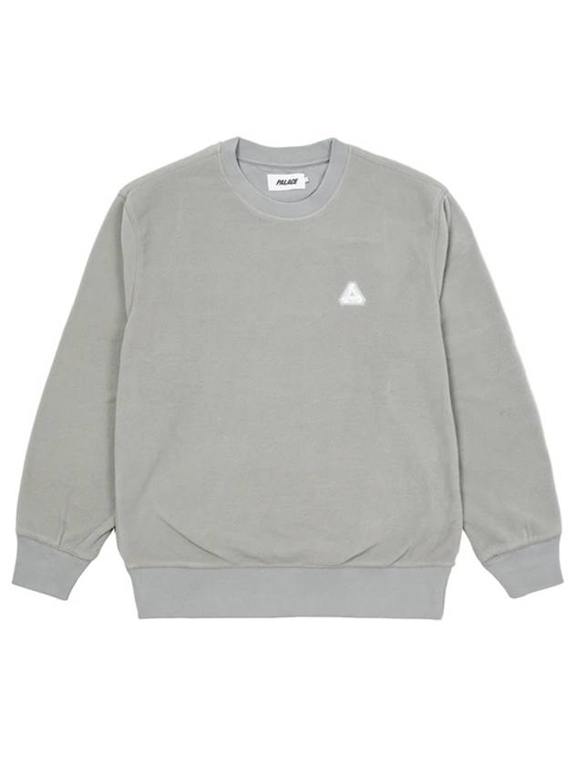 P21PTF002 AL Polar Fleece Sofa Crew Neck Sweatshirt Alloy Men's Sweatshirt TEO - PALACE - BALAAN 1