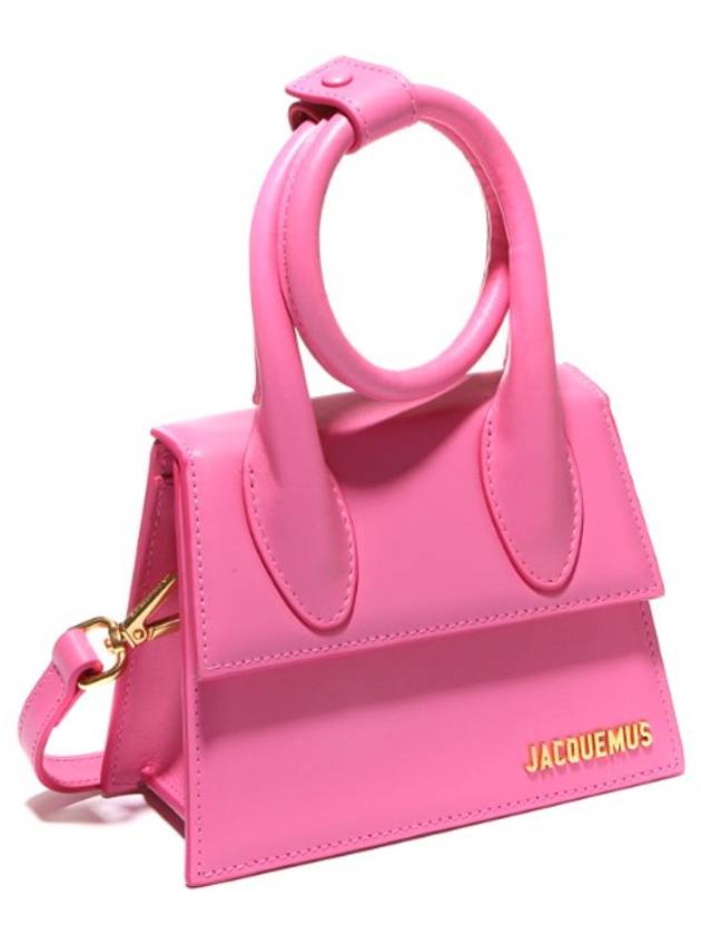 Le Chiquito Noeud Coiled Tote Bag Pink - JACQUEMUS - BALAAN 2